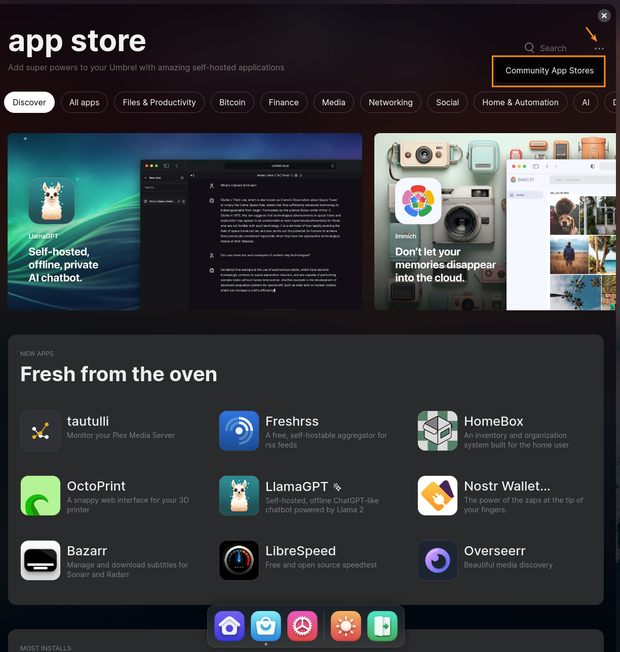 Community app store